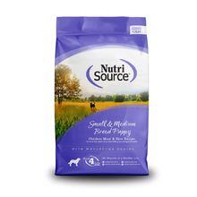 Comida Seca Para Perro Nutrisource Small & Medium Breed Puppy 15 Lb