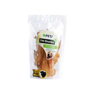 Snack Natural Para Perro +qpets Angus Strips 80 Gr