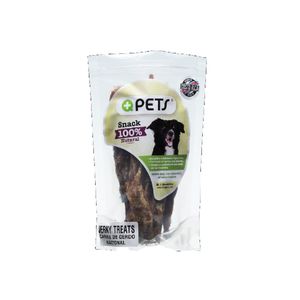 Snack Natural Para Perro +qpets Jerky Treats 75 Gr