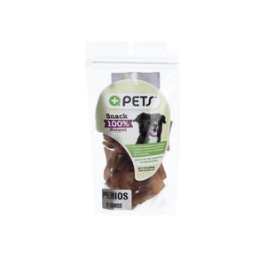 Snack Natural Para Perro +qpets Premios de Cerdo 100 Gr