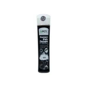 Shampoo Para Perro +qpets Pelo Oscuro 400 Ml