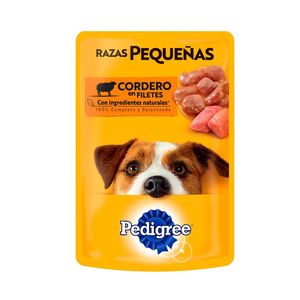 Comida Humeda Para Perro Pedigree Raza Pequeña Pollo 100 Gr