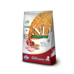 Comida Para Perro N&D Ancestral Grain Frango Puppy Medium 2.5 Kg