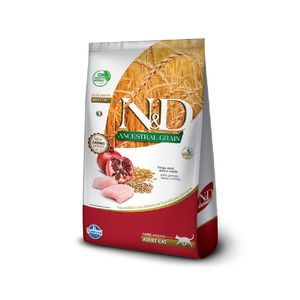 Comida Para Gato N&D Ancestral Frango Adult 7.5 Kg