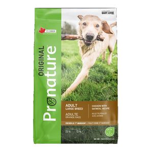 Comida Seca Para Perro Pronature Adult Large Breeds Chicken & Oatmeal 20 Kg