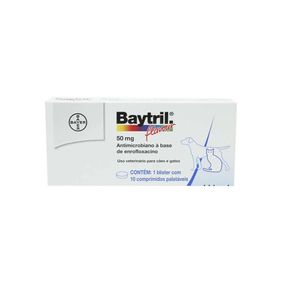 Baytril Flavour Para Perro 50 Mg