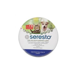 Collar Antipulgas Para Perro Raza Pequeña y Gato Seresto