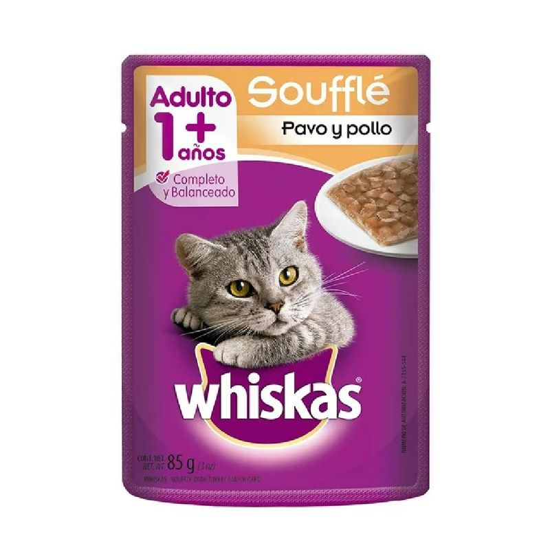 comida-humeda-para-gato-whiskas-souffle-adult-pollo-y-pavo-85-gr