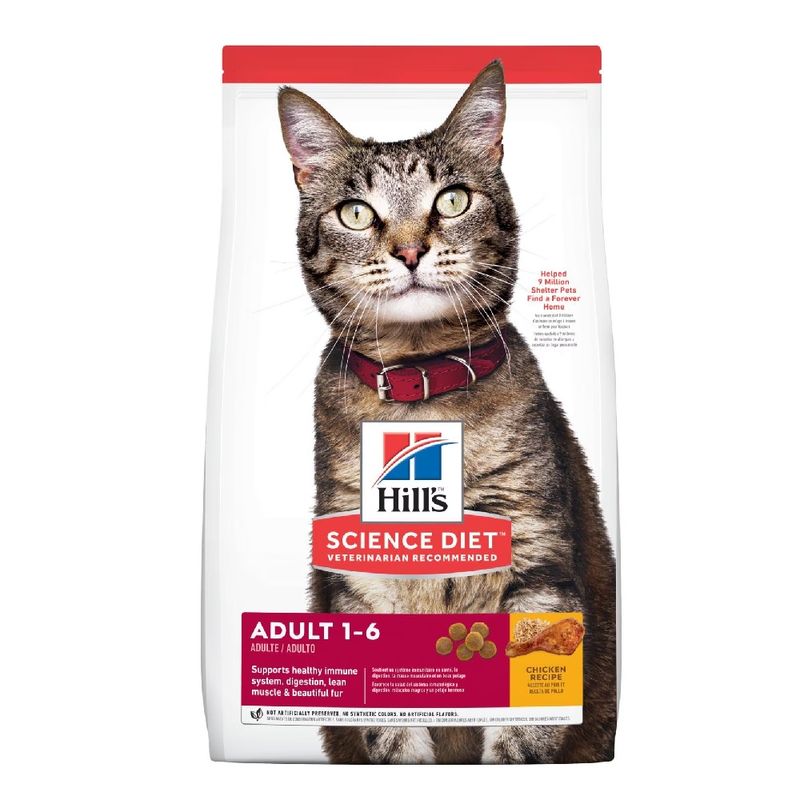 comida-seca-para-gato-hills-adult-optimal-care-7.25-kg