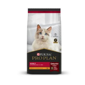 Comida Seca Para Gato Pro Plan Adulto Optiprebioticos Pollo y Arroz 3 Kg