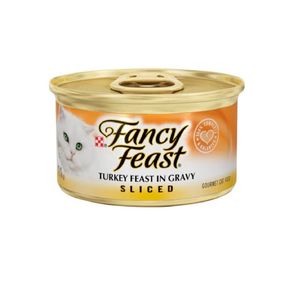 Comida Húmeda Para Gato Fancy Feast Chunky Turkey Feast 85 Gr