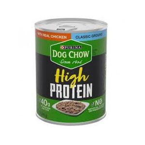 Comida Húmeda Para Perros Dog Chow High Protein Chicken 13 Oz