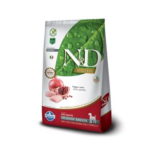 Comida Seca Para Perro N&D Prime Frango Adulto Raza Mediana 10 Kg