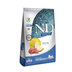 Comida Seca Para Perro N&D Ocean Addult Mini Breeds Salmon 2.5 Kg