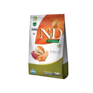 Comida Seca Para Gato N&D Pumpkin Pato Adulto 1.5 Kg