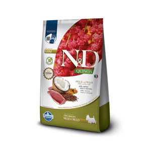 Comida Seca Para Perro N&D Quinoa Pato Adulto Mini Breeds 2.5 Kg
