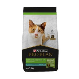 Comida Seca Para Gatos Pro Plan Skin and Coat 3 Kg