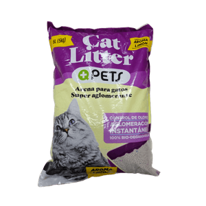Arena Sanitaria Para Gatos +qpet 5 Kg Aroma Limon
