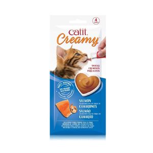 Snack Para Gatos Creamy Salmon y Camaron
