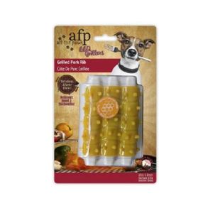Juguete Para Perro All For Paws Costilla de Cerdo Amarilla