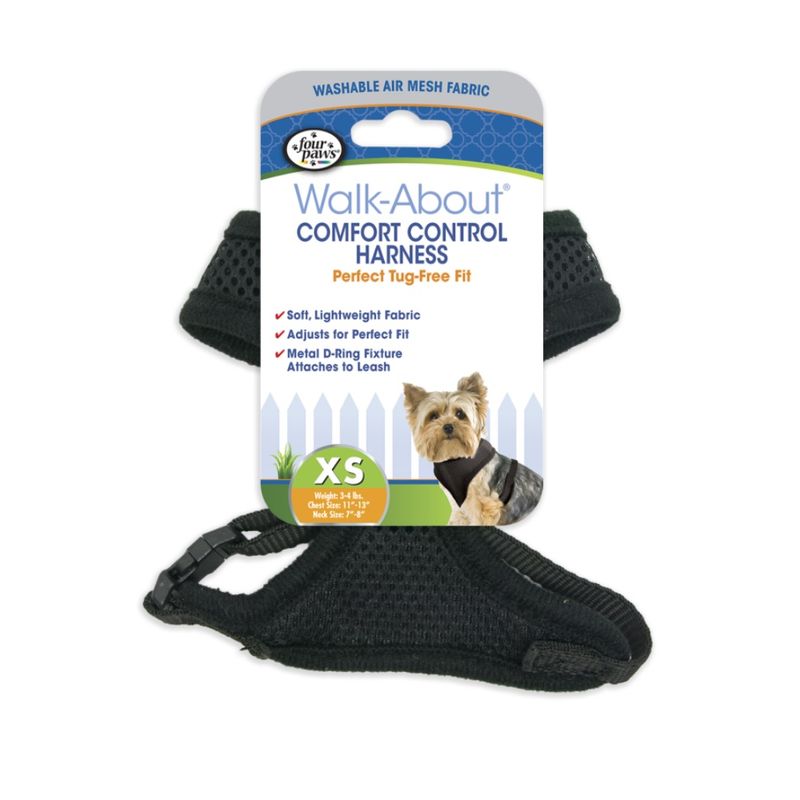 pechera-para-perro-four-paws-talla-xs-negro-045663591410