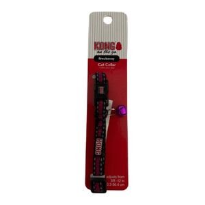 Collar Para Gato Kong Rojo Con Cascabel