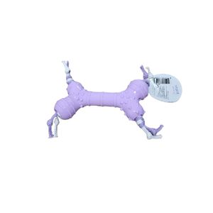 Juguete Para Perro Zootopia Hueso de Silicona Lila