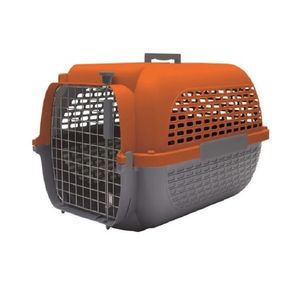 Transportador Para Gatos y Perros Naranja Talla S