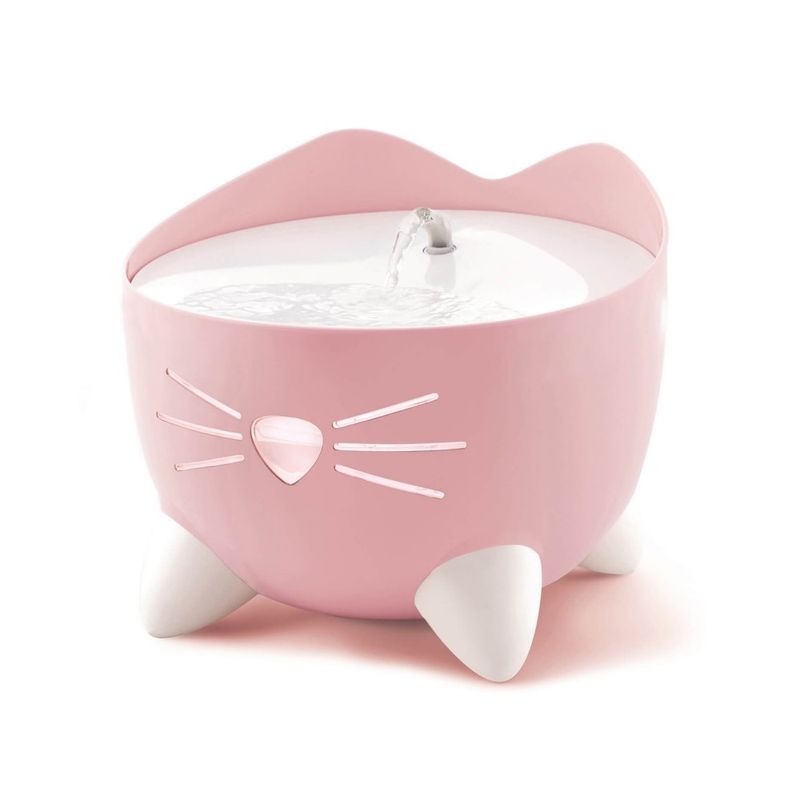 fuente-de-agua-para-gatos-catit-pixi-rosada-2.5-lt