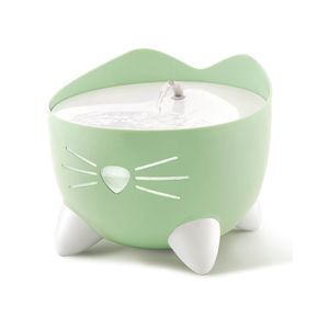 Fuente de Agua Para Gatos Catit Pixi Verde 2.5 Lt