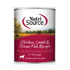 Comida Humeda Para Perro Nutrisource Chicken Lamb & Ocean Fish 368 Gr