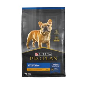 Comida Seca Para Perro Pro Plan Active Mind Raza Pequeña 7.5 Kg
