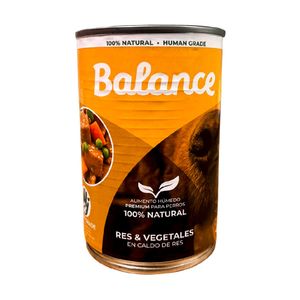Comida Humeda Para Perro Balance Res 410 Gr