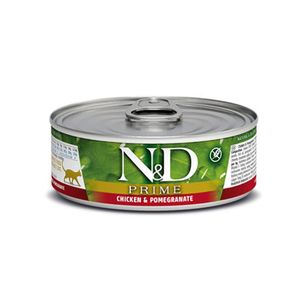 Comida Humeda Para Gatos N&D Kitten Prime Pollo y Granada 70 Gr