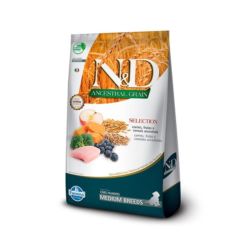 comida-seca-para-perros-n-d-ancestral-selection-cachorros-raza-mediana-15-kg-7898604434474
