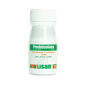 Antiinflamatorio Para Perros y Gatos Prednisolona 30 Ml