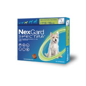 Desparasitante Para Perros Nexgard Spectra M De 7.6 a 15 Kg