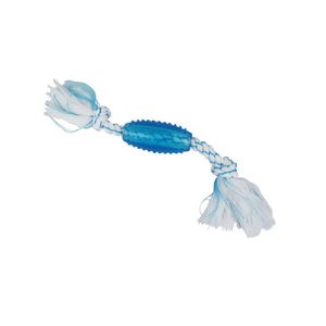 Juguete Perros Multipet Hueso Con Cuerda De Menta Canine Clean 6 Pulgadas