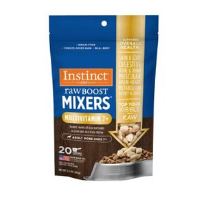 Snack y Suplemento Vitaminico Para Perros Instinct RB Mixer Multivitamin Senior 5.5 Oz