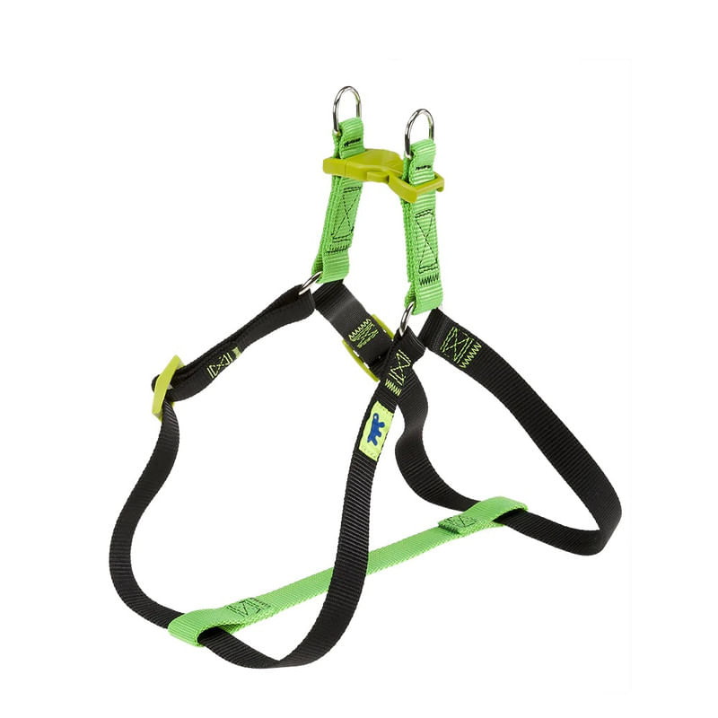 arnes-de-nyon-para-perros-ferplast-easy-colours-talla-s-verde
