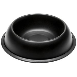 Comedero De Metal Para Perros Ferplast Mira Negro