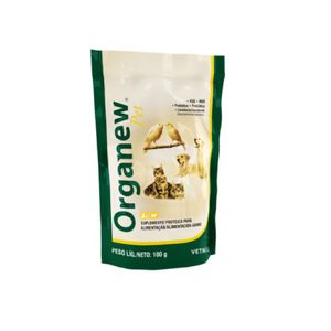 Suplemento Nutricional Para Perros y Gatos Organew 100 Gr