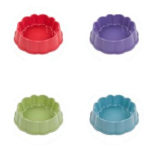 Plato Plato Comedero Flor Hola Pets Colores Surtidos Medianos
