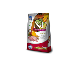 Comida Seca Para Gato N&D Tropical Adulto Castrado 1.5 Kg