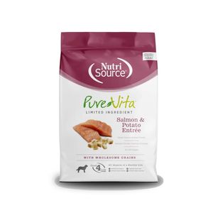 Comida Seca Para Perros Nutrisource Pure Vita Salmon 4 Lbs