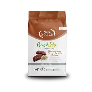 Comida Seca Para Perros Pure Vita Kangaroo and Green Lentils 4 Lbs