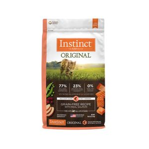 Comida Seca Para Gato Instinct GF Salmon 4,55kg