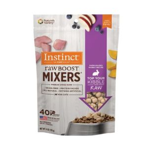 Snack Para Gato Instinct Cat RB Mixers Farm-Raised Rabbit 170 Gr