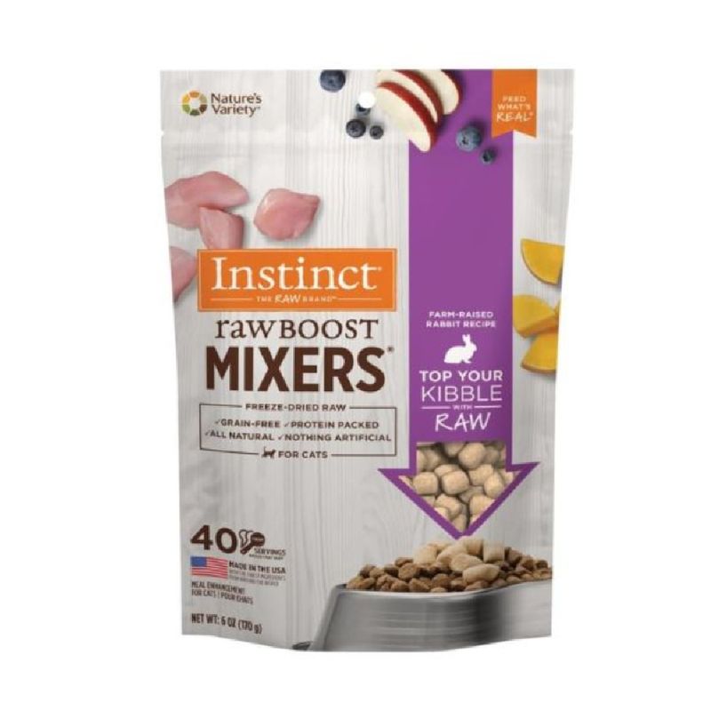snack-para-gato-instinct-cat-rb-mixers-farm-raised-rabbit-170-gr
