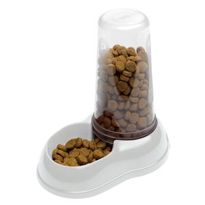 Dispensador De Agua O Comida Por Gravedad Azimut Para Perros Ferplast 1.5 Lt
